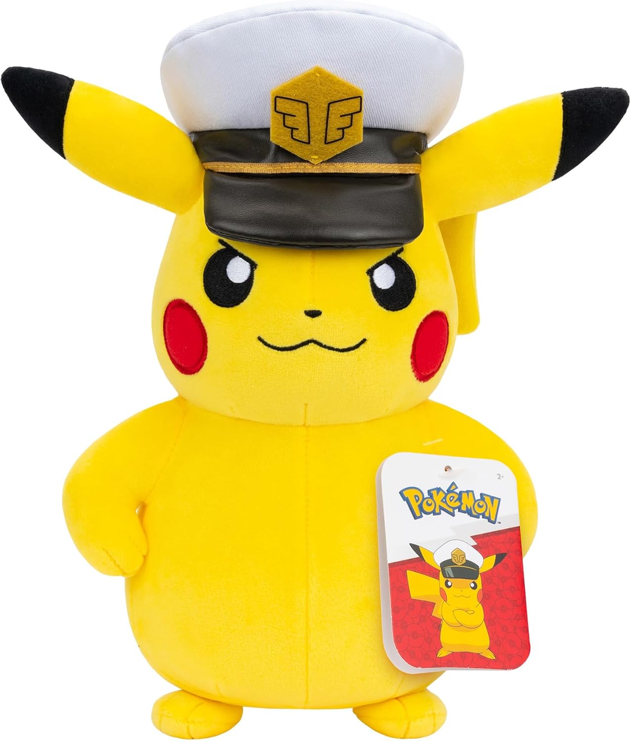 Pokemon 8" Captain Pikachu Plush