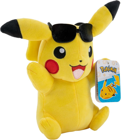 Pokemon 8" Pikachu Summer Sunglasses Plush