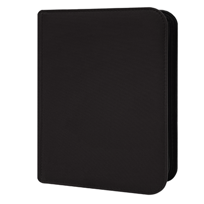 4 Pocket 160 Pockets Trading Card Binder, Side Loaded, Zipper Album