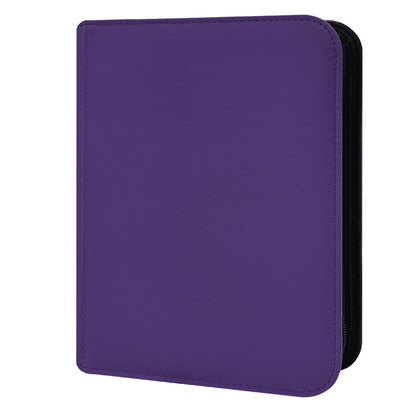 4 Pocket 160 Pockets Trading Card Binder, Side Loaded, Zipper Album