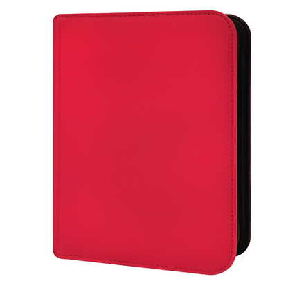 4 Pocket 160 Pockets Trading Card Binder, Side Loaded, Zipper Album