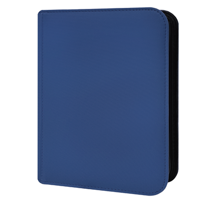4 Pocket 160 Pockets Trading Card Binder, Side Loaded, Zipper Album