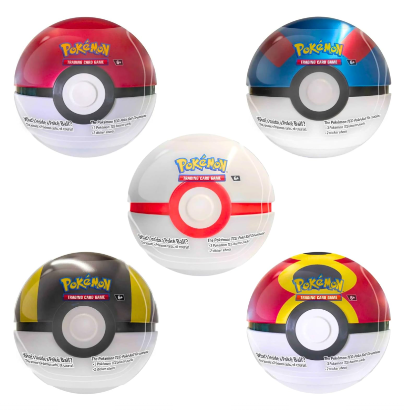 Pokémon TCG, Poke Ball Tins [Random Design]