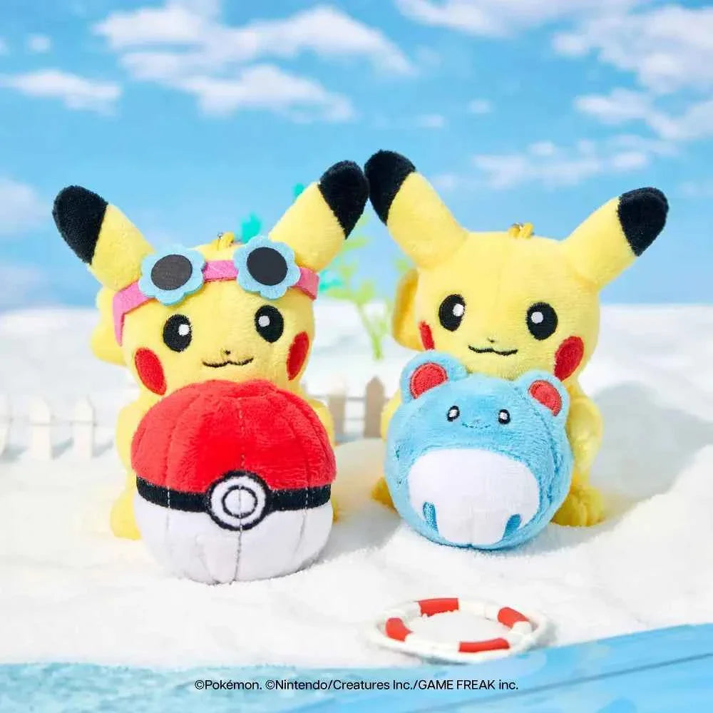 [Pokemon Collab] Pokémon Doll Keyring (4 types)